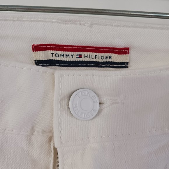Tommy Hilfiger Women's Skinny Jeans White size 8 - Picture 3 of 4